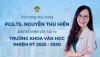 Bổ nhiệm PGS.TS. Nguyễn Thu Hiền giữ chức vụ Trưởng Khoa Văn học nhiệm kỳ 2025-2030